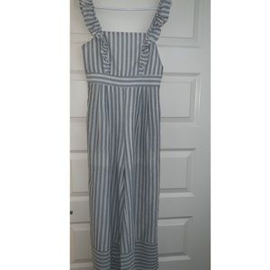 Striped jumpsuit
